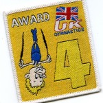 Gym Award Badge Sew On or Iron On